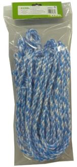 Kerbl Koetouw - Blauw/Wit - 200 cm - Nylon - Large - 5 stuks