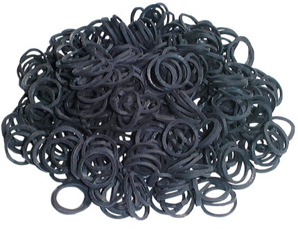Kerbl Manen elastiek zwart 800st
