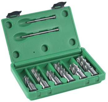 Kernborenset 8-Delig 14/18/22X30/55Mm + 2Xpin