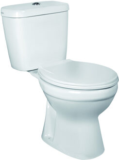 Kerra C-Clear toilet met zitting diepspoel wit AO