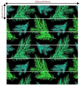 Kerst 3D Sticker Groen Blad Trap Sticker Waterdicht Diy Muursticker Stickers Muraux Pour Enfants Chambres 30SEP18