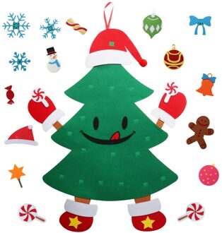 Kerst Advent Kalender kinderen Geschenkdoos Kalender Met Mode Armband Sieraden 24 Dagen Kerst decoratie voor thuis smile tree
