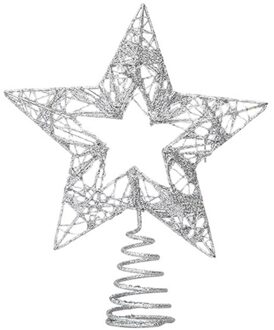 Kerst Ambachten Kerstboom Boom Top Ster Ijzeren Decoratie Props Holle Vijfpuntige Ster Boom Top Ster sv