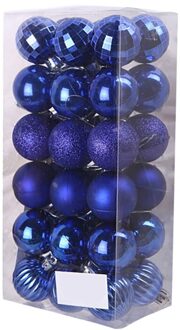 Kerst Bal Boom Decor Party Meerdere Kleuren Opknoping Bal Ornament Decoraties Voor Huis Xmas Decoraties 4Cm 36Pcs