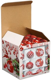 Kerst Ballen Opbergdoos 64 Grids Xmas Ornamenten Container Dozen Grote Capaciteit Festival Decoraties Storage Case