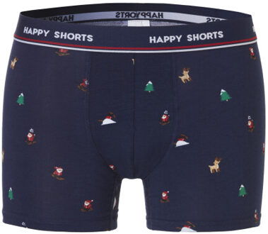 Kerst boxershorts 2-pack heren classic nutcracker - maat L Grijs