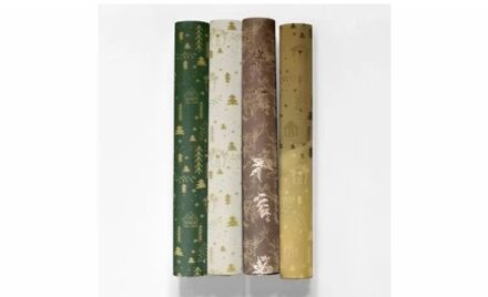 Kerst cadeaupapier cozy x-mas, 150 x 70 cm