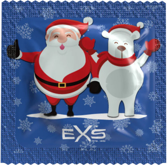 Kerst Condooms (144 Stuks) 144 stuks (grootverpakking) Transparant - 53 (omtrek 11-11,5 cm)