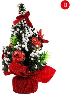 Kerst Decoratie Mini Boom Festival Desktop Decoratie Kleine Boom Boom Festival Party Decoratie Voor Thuis Nieuwjaar stijl D