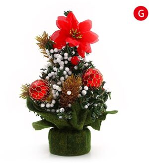 Kerst Decoratie Mini Boom Festival Desktop Decoratie Kleine Boom Boom Festival Party Decoratie Voor Thuis Nieuwjaar stijl G