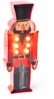 kerst decoratief lampje mini - nutcracker