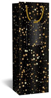 Kerst geschenktas shining x-mas b