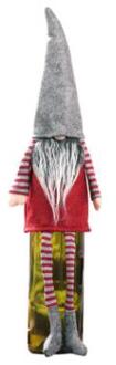 Kerst Gnomes Wijnfles Cover Knuffel Kerstboom Topper Opknoping Decoraties, Wijnfles Cover Tafel Ornament Rood