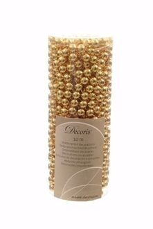 Kerst gouden kralenslinger Sweet Christmas 10 mtr