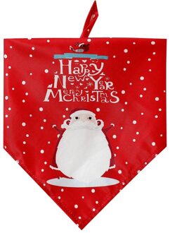 Kerst Huisdier Driehoekige Sjaal Hond Bandana Accessoires Slabbetjes Voor Hond Kat HYD88 licht grijs