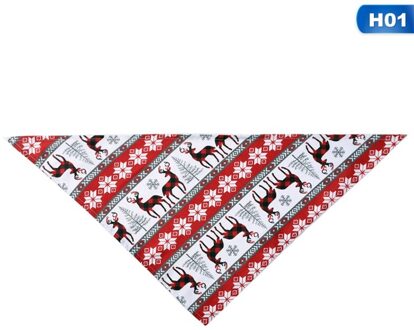 Kerst Huisdier Halsdoek Speeksel Handdoek Rood Groen Santa Rendier Gestreepte Xmas Slabbetjes Sjaal Kraag Voor Kleine Grote Honden 1