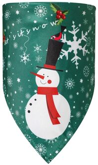 Kerst Huisdier Halsdoek Speeksel Handdoek Rood Groen Santa Rendier Gestreepte Xmas Slabbetjes Sjaal Kraag Voor Kleine Grote Honden #3 C