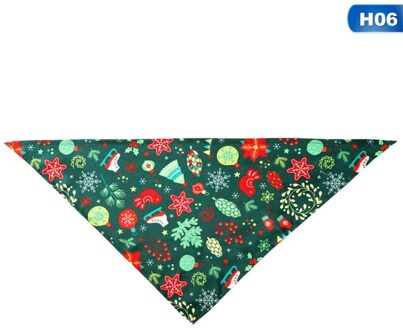 Kerst Huisdier Halsdoek Speeksel Handdoek Rood Groen Santa Rendier Gestreepte Xmas Slabbetjes Sjaal Kraag Voor Kleine Grote Honden 6