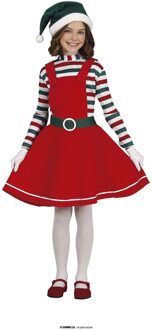 Kerst Hulp Elfen Outfit Meisjes Chic Multikleur - Print