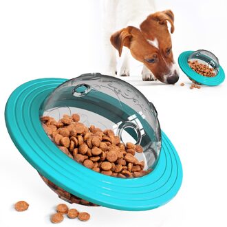 Kerst Interactieve Hond Feed Speelgoed Voor Grote Kleine Honden Multifunctionele Pet Honden Educatief Chew Feed Speelgoed Tanden Schoon blauw hond toy