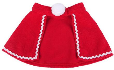 Kerst Kleding Warm Hond Kat Kleding Puppy Kerstman Rode Sjaal Hoed Herten Hoofd Leuke Hond Mantel Kat Kostuum Huisdier warme Kleding Cloak