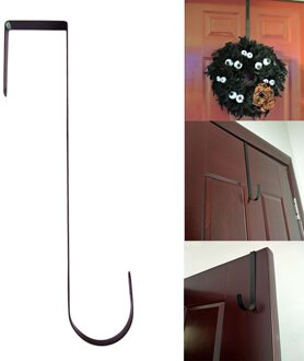 Kerst Krans Haak Hangers Verwijderbare Deur Opslag Rack Organizer Coat Bag Hat Robe Opknoping Houder