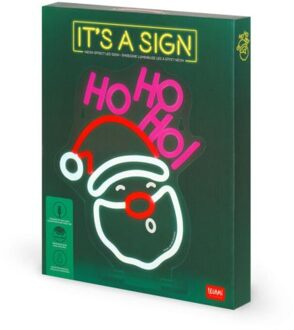kerst led lamp neon - santa claus