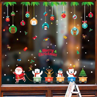 Kerst Muurstickers Home Decor Stickers Leuke Kerst Raamstickers