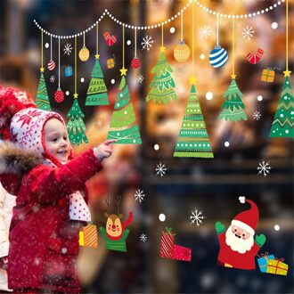 Kerst Muurstickers Home Decor Stickers Leuke Kerst Raamstickers