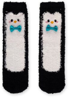 kerst non-slip sokken kind - pinguin