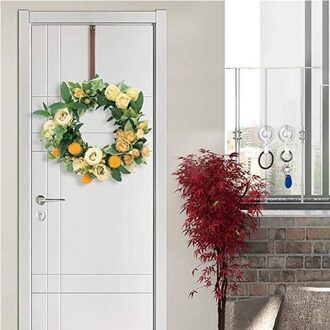 Kerst ornamenten haak Telescopische Haak Krans Ornament Krans Hanger Haak Verwijderbare krans metalen haak