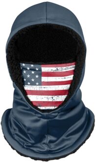 Kerst Outdoor Hooded Winddicht Zon Bescherming Masker Sport Veiligheid Gezichtsmasker One Size Fit Meest, Stretchy Zacht En Modieuze BU