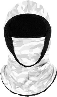 Kerst Outdoor Hooded Winddicht Zon Bescherming Masker Sport Veiligheid Gezichtsmasker One Size Fit Meest, Stretchy Zacht En Modieuze WH