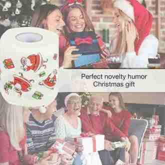 Kerst Patroon Serie Roll Papier Kerst Decoraties Prints Leuke Wc Papier Kerst Decoraties Voor Thuis