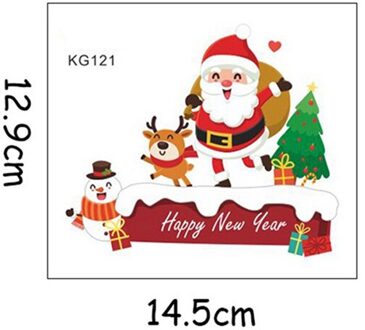 Kerst Schakelaar Stickers Wandschakelaar Decoratie Stickers Kerst Verwijderbare Muurstickers