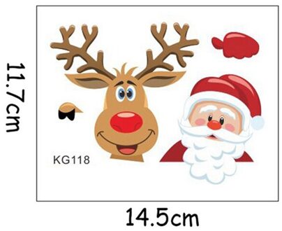 Kerst Schakelaar Stickers Wandschakelaar Decoratie Stickers Kerst Verwijderbare Muurstickers