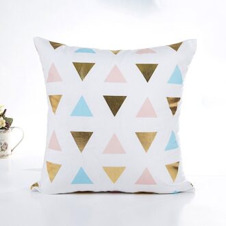 Kerst Serie Bronzing Comfortabele Linnen Polyester Home Decoratieve Kussens Cover Voor Kussensloop 7