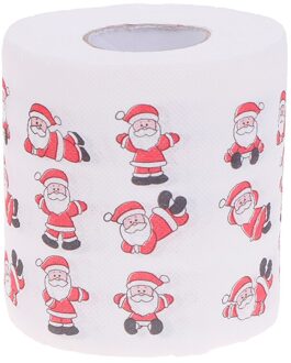 Kerst Servet Thuis Kerstman Bad Toilet Roll Paper Xmas Decor Tissue CC