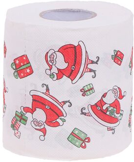 Kerst Servet Thuis Kerstman Bad Toilet Roll Paper Xmas Decor Tissue CG