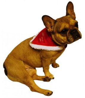 Kerst sjaal halsband rood voor hond of kat