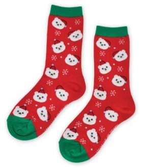 kerst - sokken ijsbeer mt 41-47