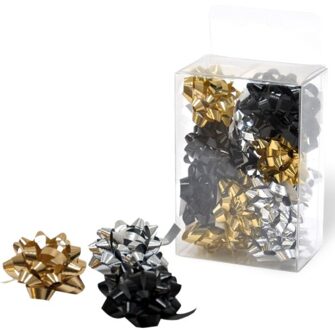 Kerst starbows shining x-mas, 35 mm, 12 stuks