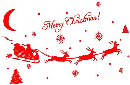 Kerst Stickers Sneeuwvlokken Creatieve Aangebracht Met Decoratieve Muur Raam Decoratio Cool Funny Sticker Decals Muur Raam