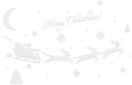 Kerst Stickers Sneeuwvlokken Creatieve Aangebracht Met Decoratieve Muur Raam Decoratio Cool Funny Sticker Decals Muur Raam