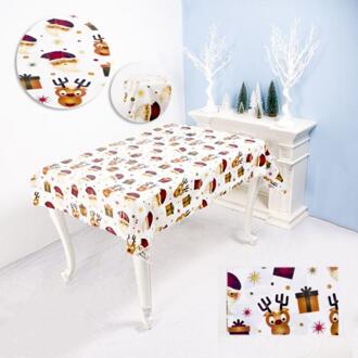 Kerst Stijl Servet Eettafel Placemat Keuken Tool Servies Pad Coaster Koffie Thee Party Decoraties Rechthoekige 03