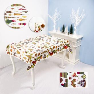Kerst Stijl Servet Eettafel Placemat Keuken Tool Servies Pad Coaster Koffie Thee Party Decoraties Rechthoekige 04