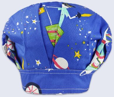 Kerst Verstelbare Scrubs Cap Voor Lang Haar Pet Shop Frosted Hoeden Bouffant Chirurgische Schoonheidssalon Bouffant I031