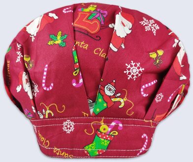 Kerst Verstelbare Scrubs Cap Voor Lang Haar Pet Shop Frosted Hoeden Bouffant Chirurgische Schoonheidssalon Bouffant I032
