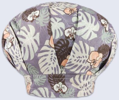 Kerst Verstelbare Scrubs Cap Voor Lang Haar Pet Shop Frosted Hoeden Bouffant Chirurgische Schoonheidssalon Bouffant I033