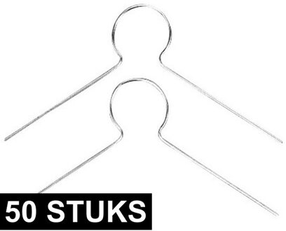 Kerstbal ophanghaakjes 50 stuks